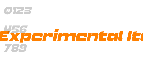 GINExperimental Italic