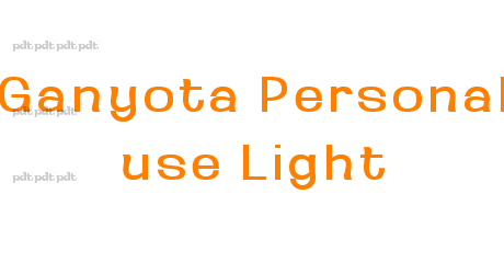 Ganyota Personal use Light