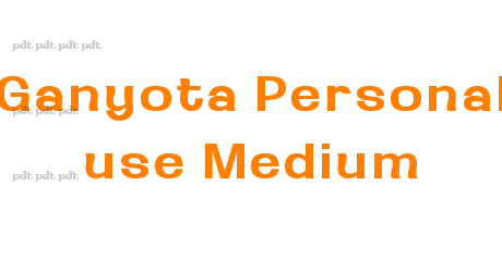 Ganyota Personal use Medium