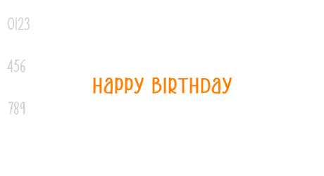 Happy Birthday