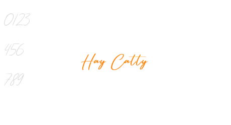 Hay Catty