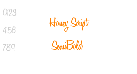 Honey Script SemiBold