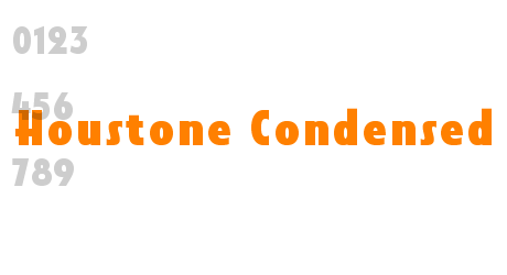 Houstone Condensed