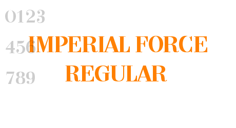 Imperial Force Regular
