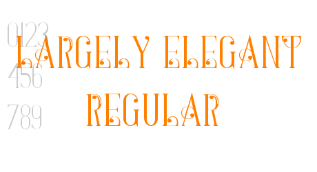 Largely Elegant Regular