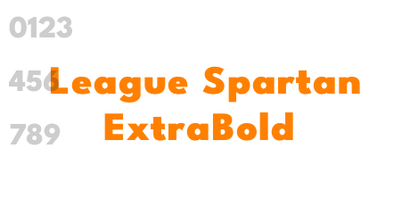 League Spartan ExtraBold