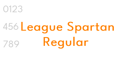 League Spartan Regular