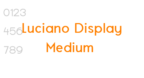 Luciano Display Medium