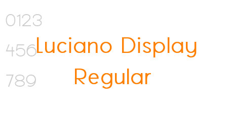 Luciano Display Regular