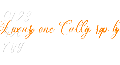 Luxuryone Calligraphy