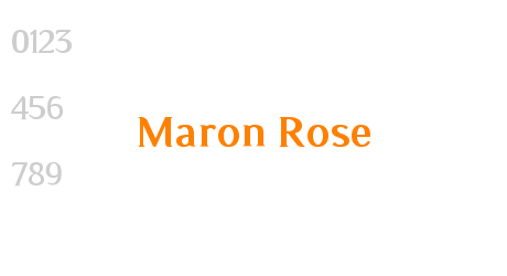 Maron Rose