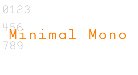 Minimal Mono