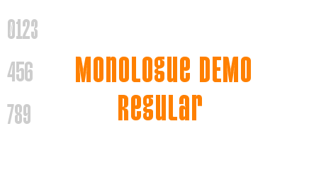 Monologue DEMO Regular