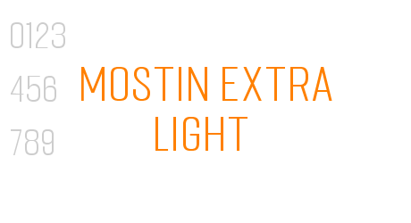 Mostin Extra Light