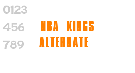 NBA Kings Alternate