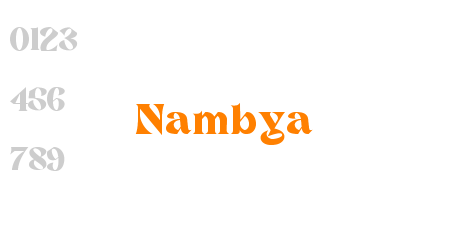 Nambya