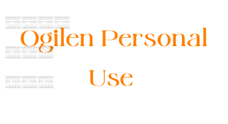 Ogilen Personal Use