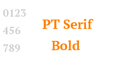 PT Serif Bold