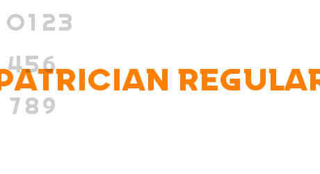 Patrician Regular