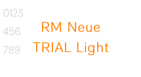 RM Neue TRIAL Light
