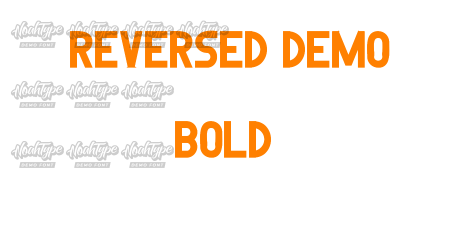 Reversed Demo Bold