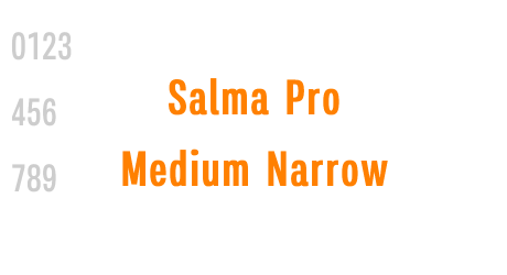 Salma Pro Medium Narrow