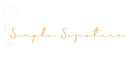 Simple Signature