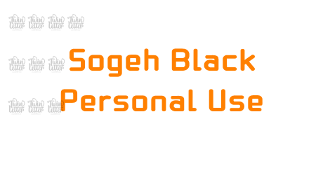 Sogeh Black Personal Use