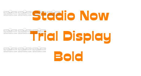 Stadio Now Trial Display Bold