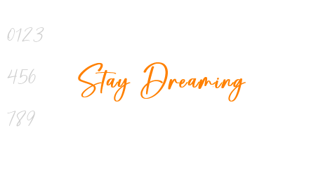 Stay Dreaming