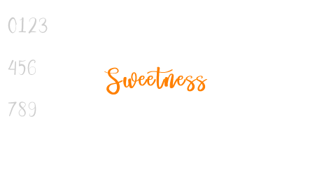 Sweetness