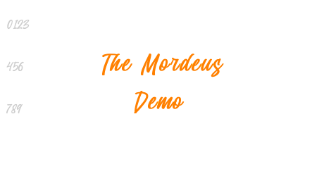 The Mordeus Demo