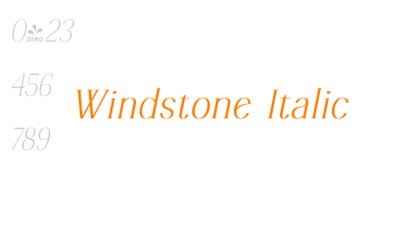Windstone Italic