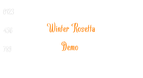 Winter Rosetta Demo