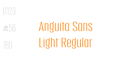 Anguita Sans Light Regular