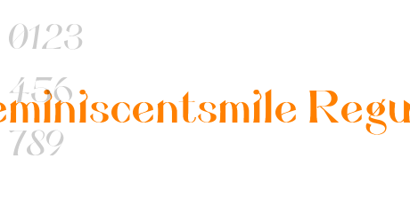 areminiscentsmile Regular