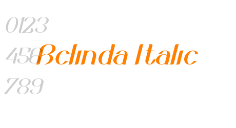 Belinda Italic