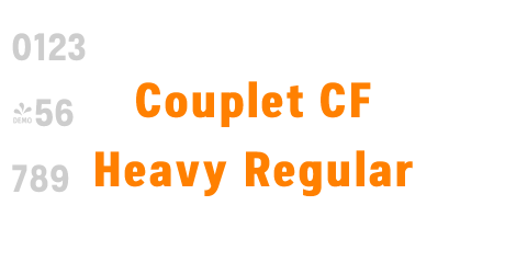 Couplet CF Heavy Regular
