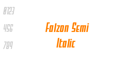 Falzon Semi Italic