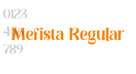 Mefista Regular