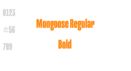 Mongoose Regular Bold