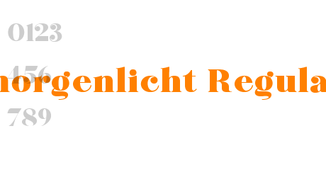 morgenlicht Regular