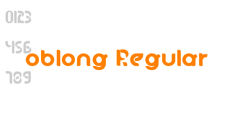 oblong Regular