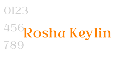 Rosha Keylin