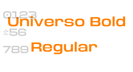 Universo Bold Regular
