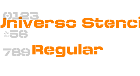 Universo Stencil Regular
