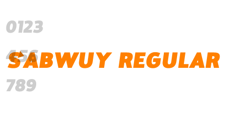 Sabwuy Regular