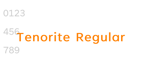 Tenorite Regular