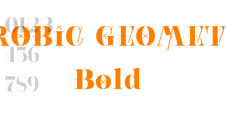 AEROBIC GEOMETRIC Bold
