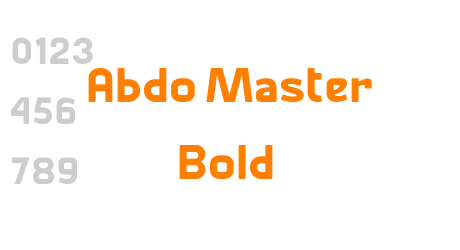 Abdo Master Bold